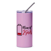 Mom of 2 Girls Design Insulated Tumbler product type